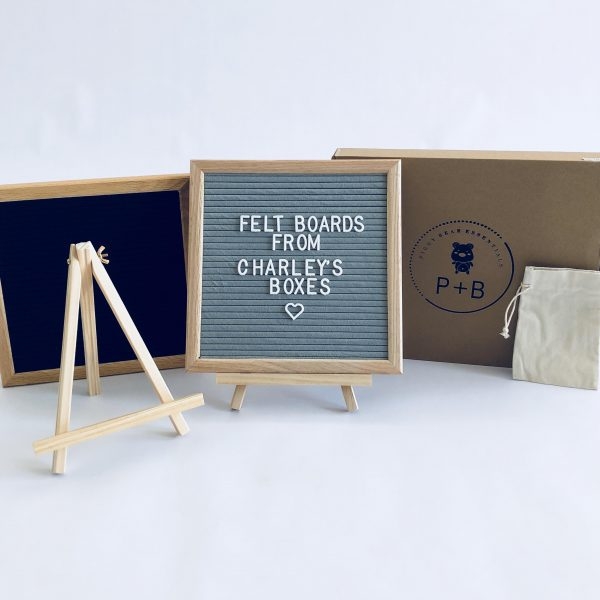 32 off on Felt Board with Solid Wooden Easel (25x25cm)