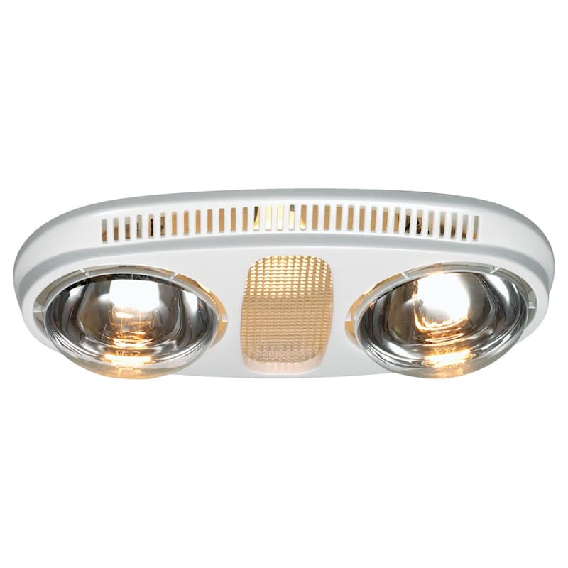 Ceiling Heater 3 Light with Lamps