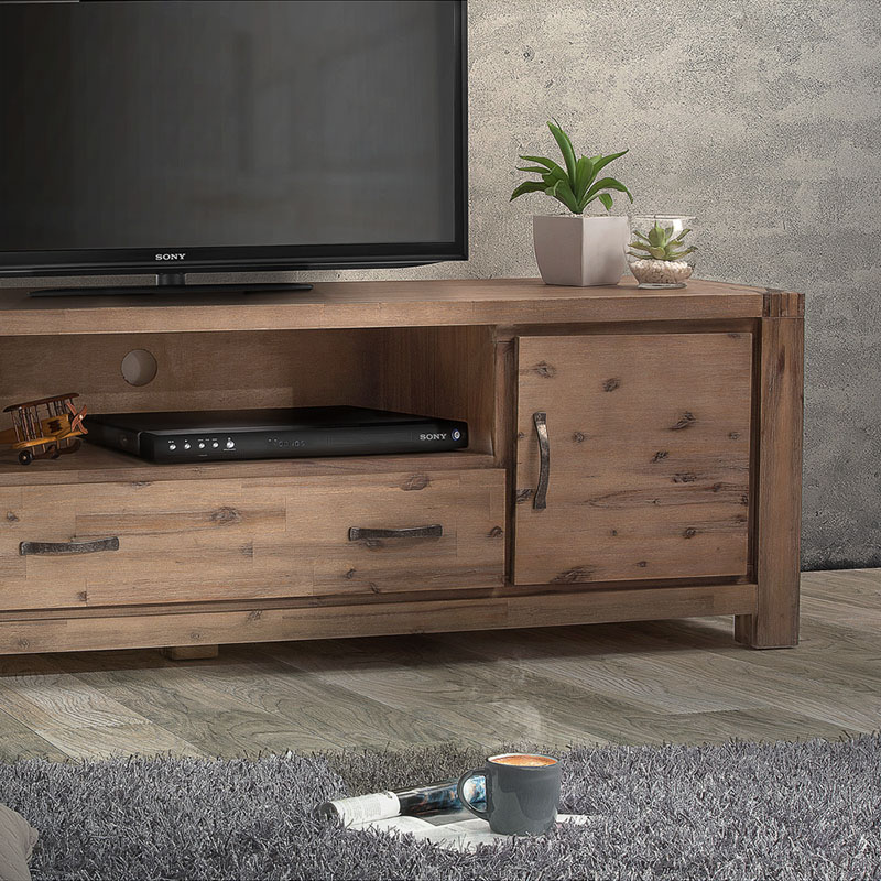 Chestnut TV Stand (2m)