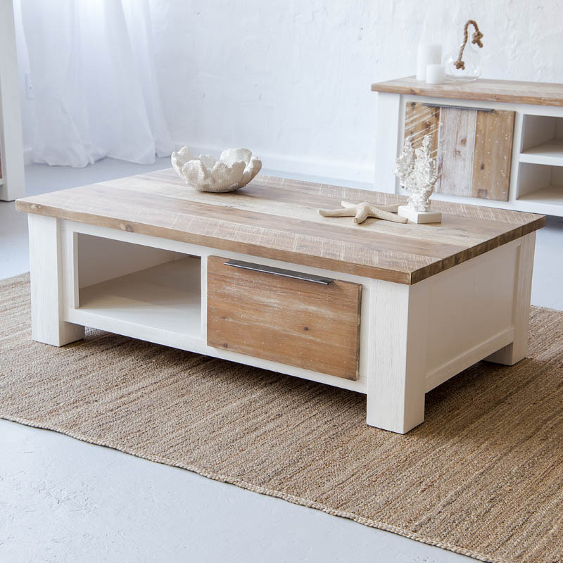 Acacia Wood Coffee Table