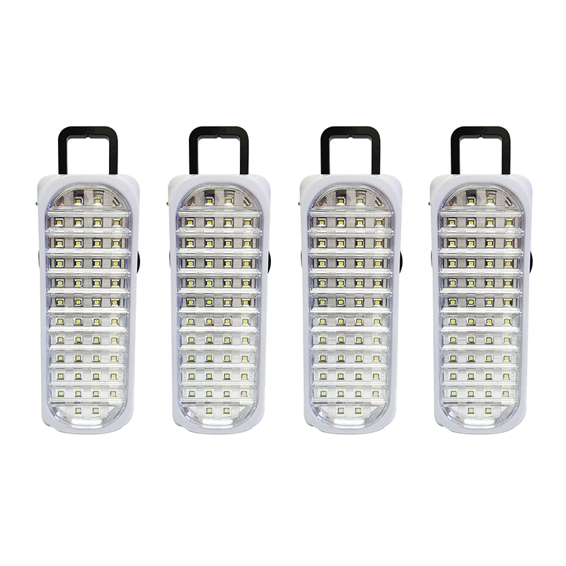 59 off on Pack of 4 Rechargeable Emergency Lamps