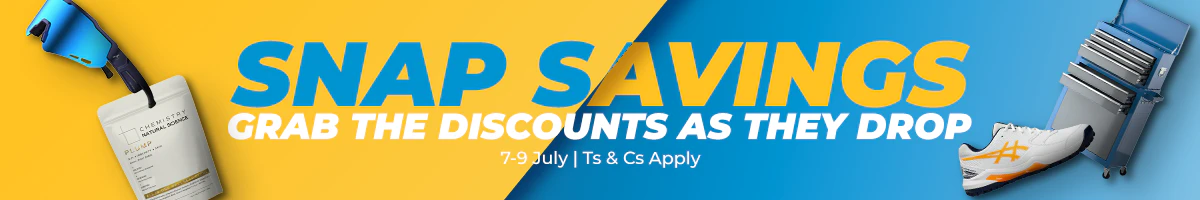 Snap Savings Grab the discounts as they drop