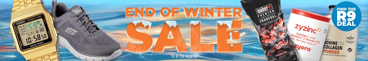 End of winter sale