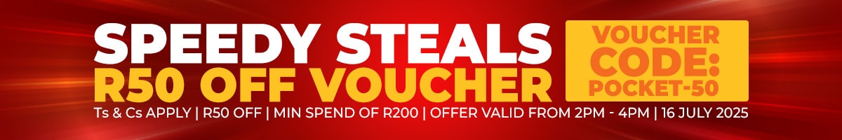 Use code: POCKET-50 for R50 off