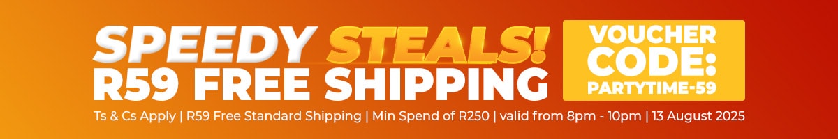 Use code: PARTYTIME-59 for R59 off