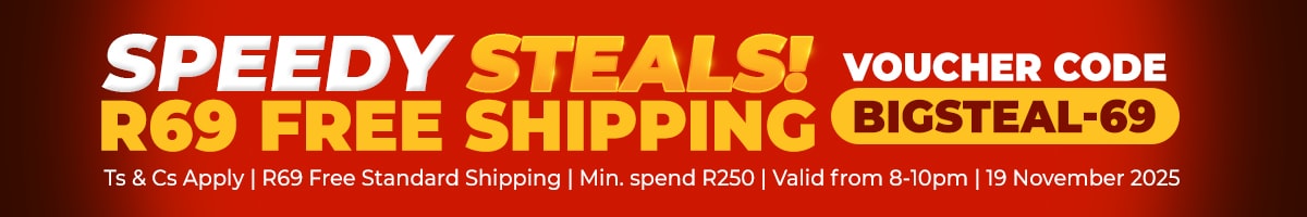 Use code: BIGSTEAL-69 for R69 off