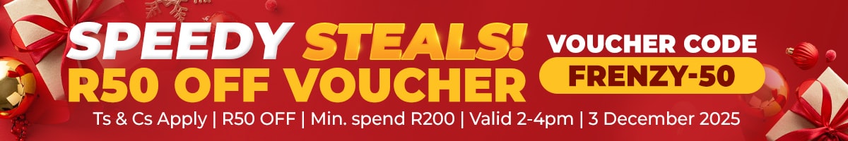 Speedy steals R50 off voucher. Code: frenzy-50