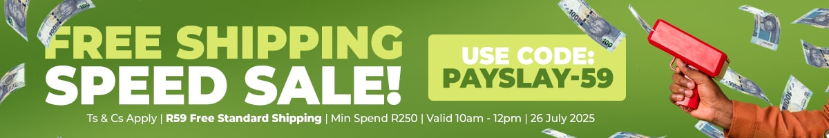Use code: PAYSLAY-59 for R59 off