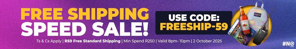 Use code: FREESHIP-59 for R59 off