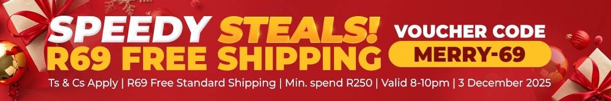 Speedy steals R69 Free Shipping Voucher Code Merry-69