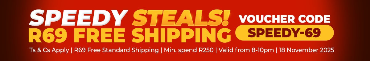 Use Code: Speedy-69 for R69 off