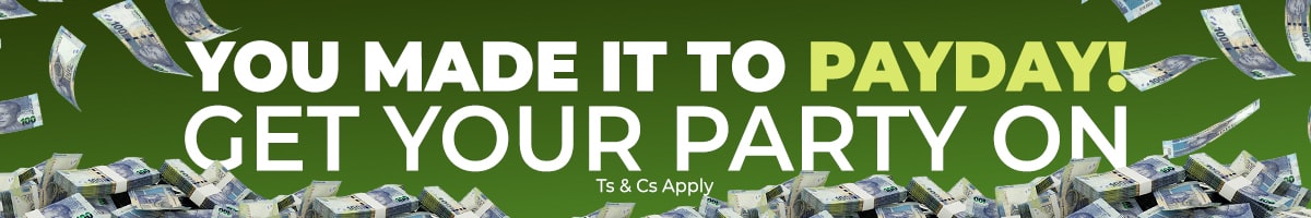 Payday party all weekend long