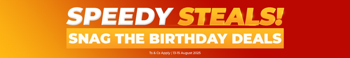 Speedy Steals! Get those discounts!